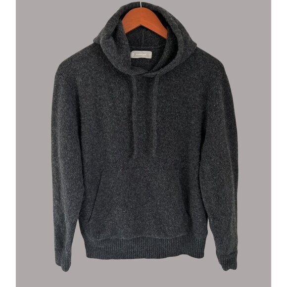 Everlane Wool Sweater Women’s Size XS Hoodie Pullover Gray Knit Pouch - Picture 1 of 8